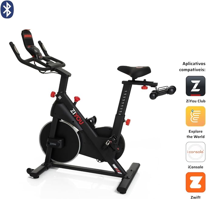 Bicicleta Spinning Spinn Black