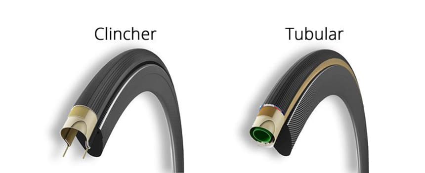 Pneus Clincher vs Tubular